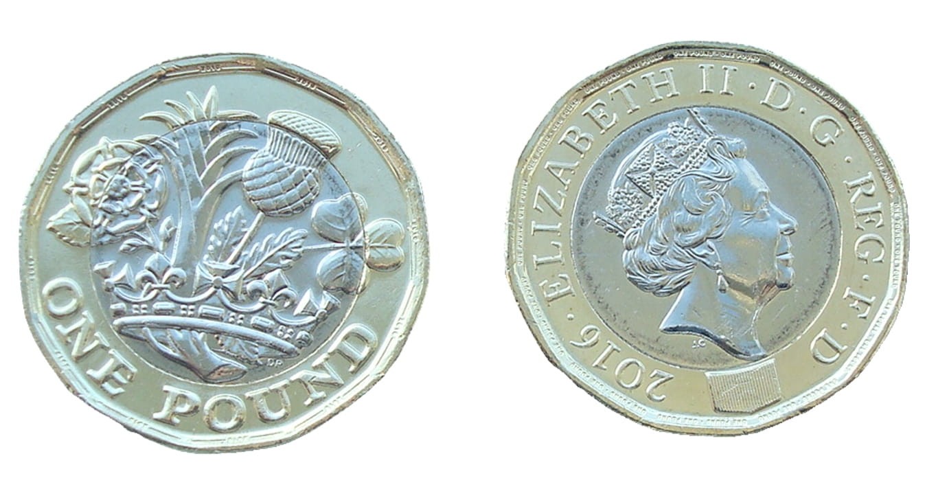 Wielka Brytania 1 funt Rośliny 2016