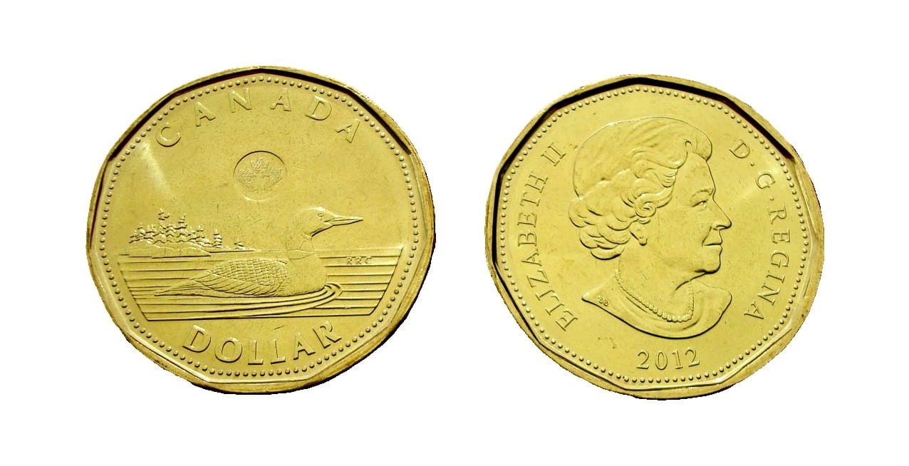 Kanada 1 $ Kaczka 2012