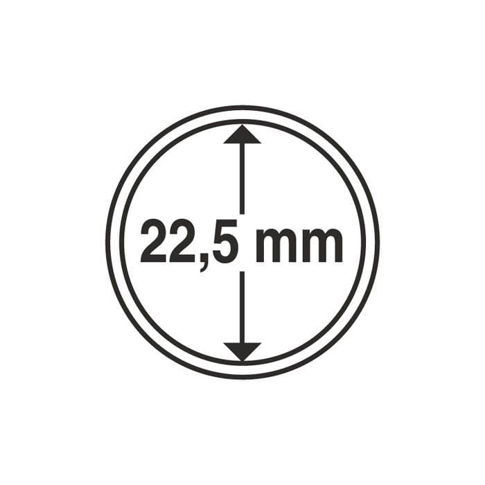 Kapsel 22,5 mm idealny na 20 eurocentów