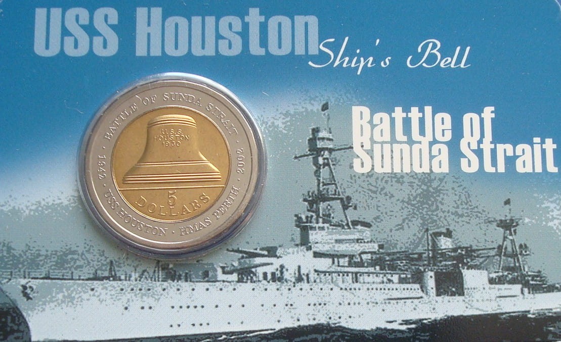 Australia 5 $ Bitwa w cieśninie sundajskiej 2002