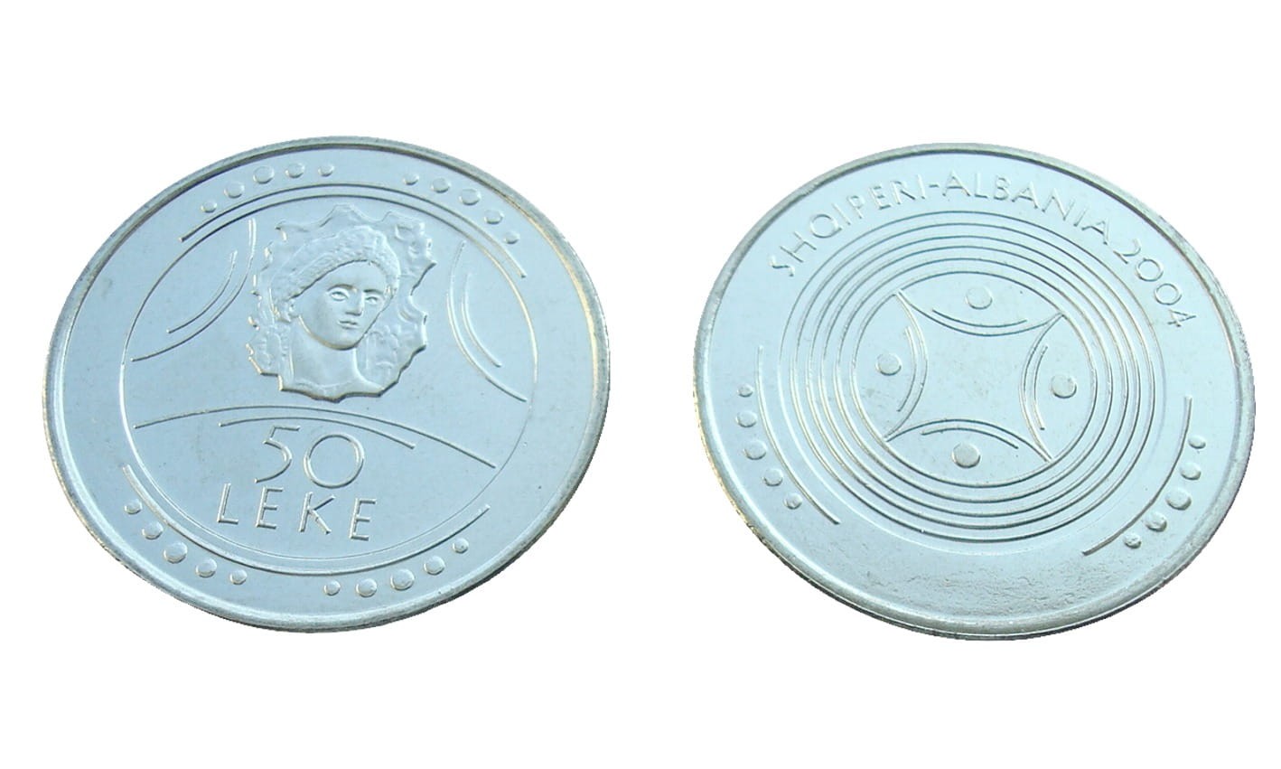 Albania 50 leke Kobieta 2004