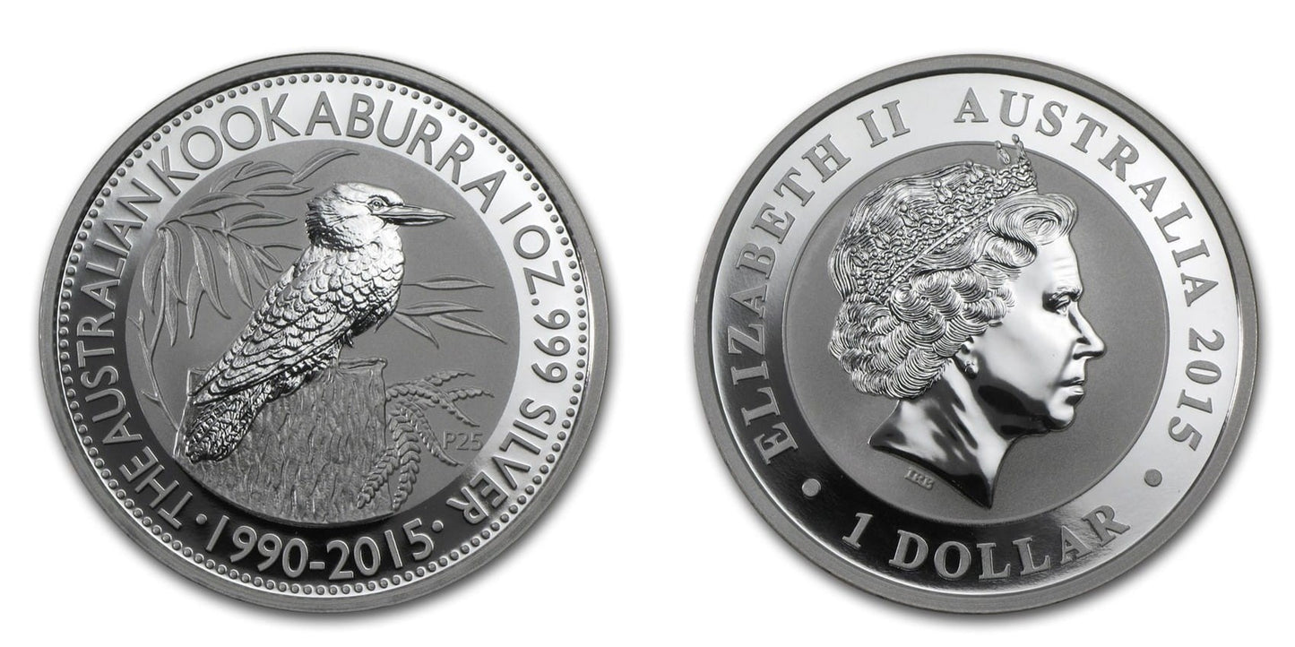 Australia 1$ Kookaburra 2015 1 Oz Ag.999
