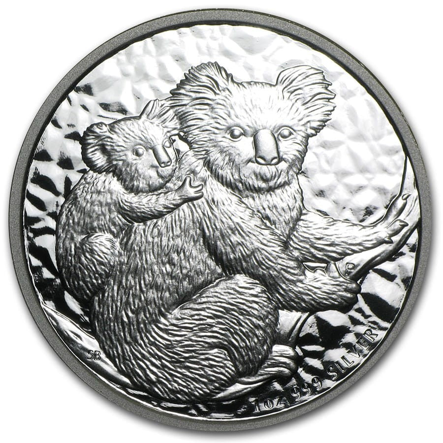 Australia 1$ Koala 2008 1 Oz Ag.999