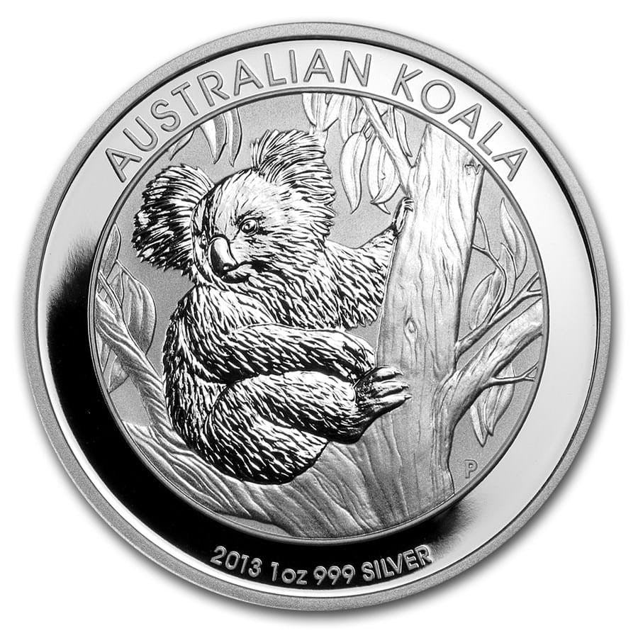 Australia 1$ Koala 2013 1 Oz Ag.999