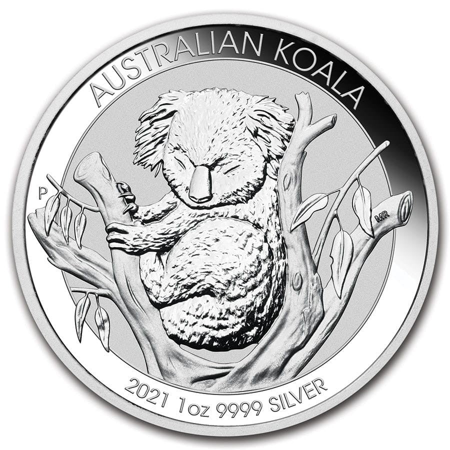 Australia 1$ Koala 2021 1 Oz Ag.999