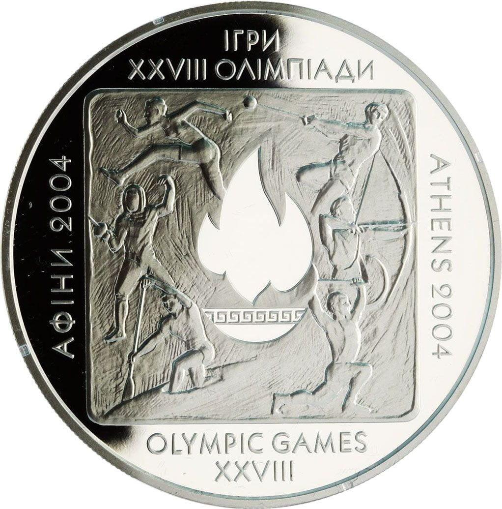 UKRAINA 20 uah XXVIII Igrzyska Olimpijskie Ateny 2004