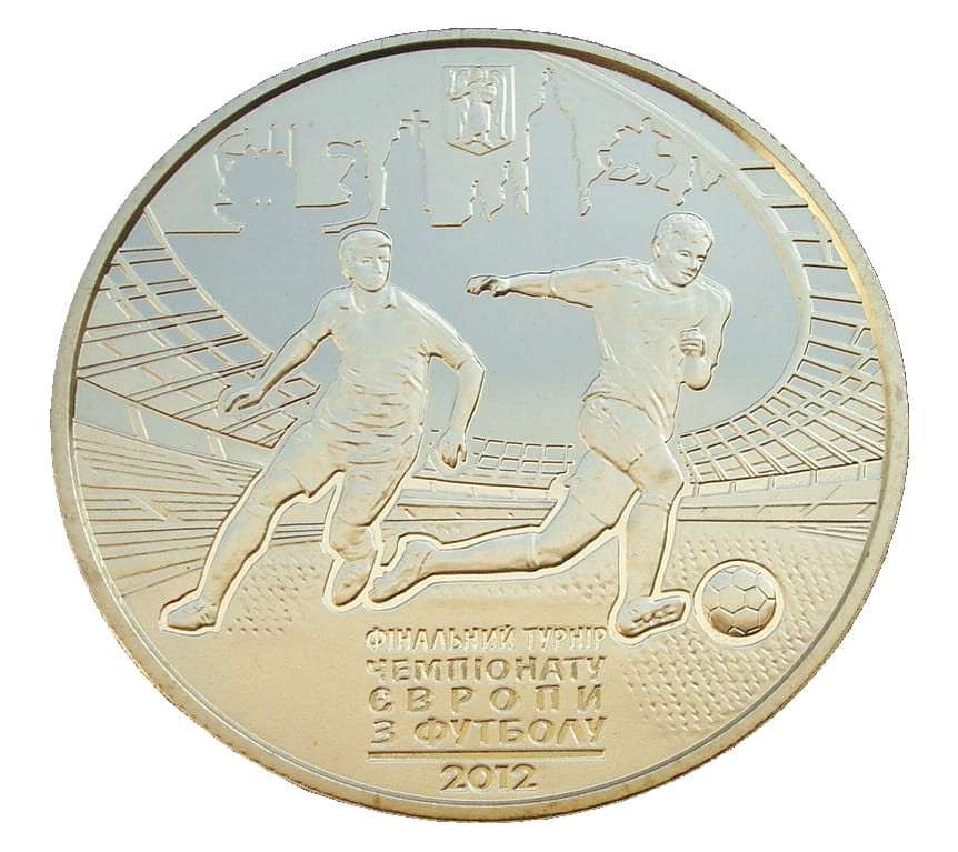 UKRAINA 5 UAH ME Polska-Ukraina Kijów 2011