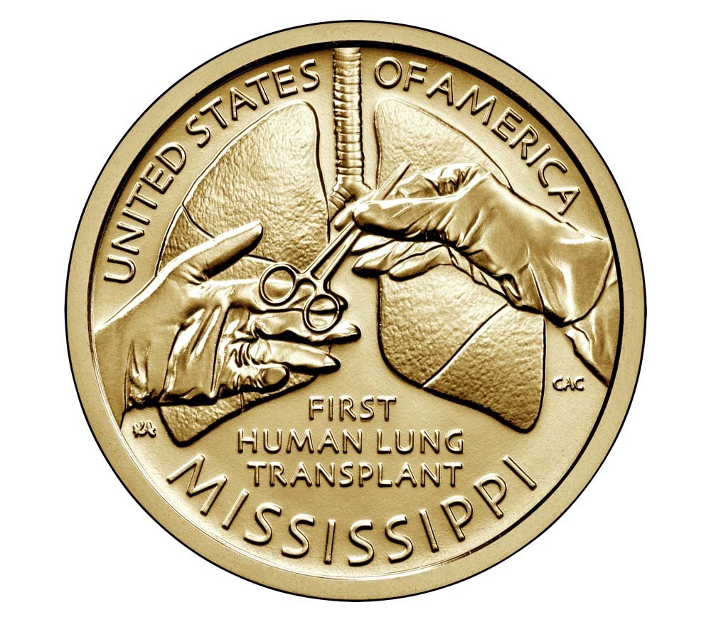 USA 1$ Innowacja LUNG TRANSPLANT 2023 nr21