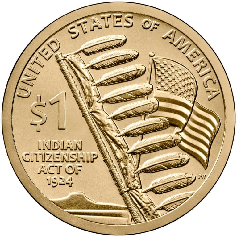 USA 1$ Rdzenni amerykanie Indian Citizenship Act 2024