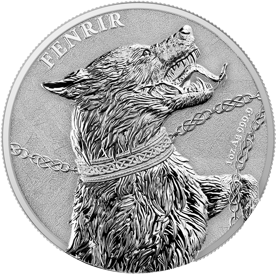 Germania 5 marek Fenrir 2022 1 Oz Ag.999