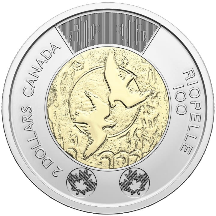 Kanada 2$ 100r. ur. Jean-Paul'a Riopelle'a 2023