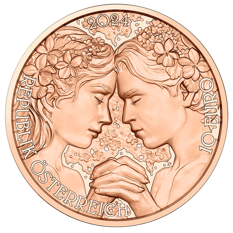 10 euro Austria Fiołek 2024