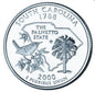 USA 25 c South Carolina 2000