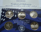 USA Proof set 5 x 25c Stany 2007 "S"