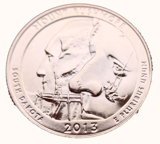 USA 25 c Park Mount Rushmore 2013 nr 20 24K Au