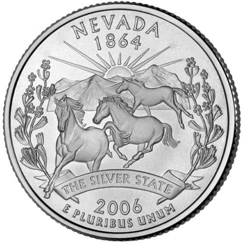 USA 25 c Nevada 2006