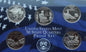 USA Proof set 5 x 25c Stany 2003 "S"