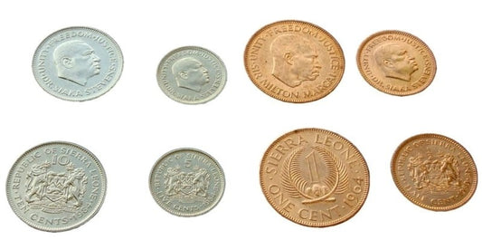 Zestaw menniczy Sierra Leone x 4