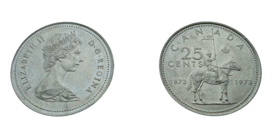 Kanada 25 c Policja konna 1973