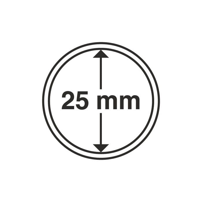 Kapsel 25 mm idealny na USA 25 centów