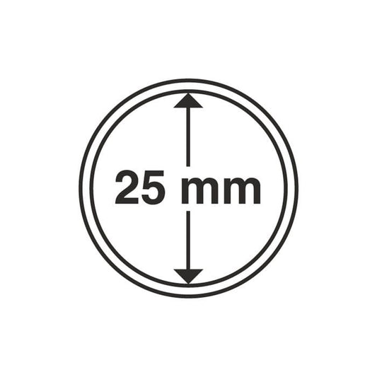Kapsel 25 mm idealny na USA 25 centów
