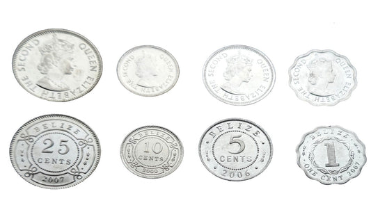 Zestaw menniczy BELIZE x 4 2000+