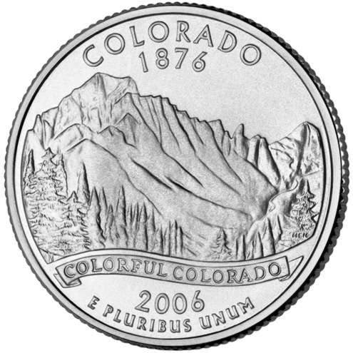 USA 25 c Colorado 2006