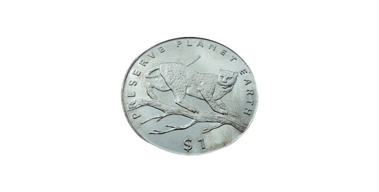 Liberia 1 $ Lampart 1995