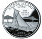 USA 25 c Rhode Island 2001