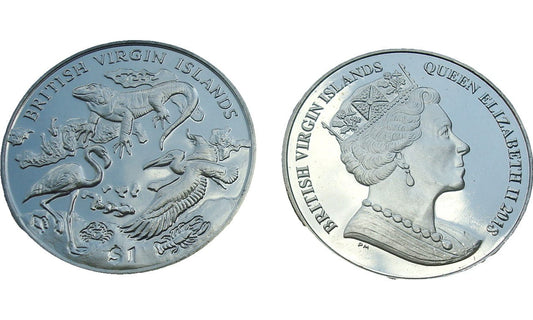 Brytyjskie Wyspy Dziewicze 1 $ Dzika przyroda 2018