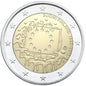 2 euro Finlandia 30 lat flagi UE 2015