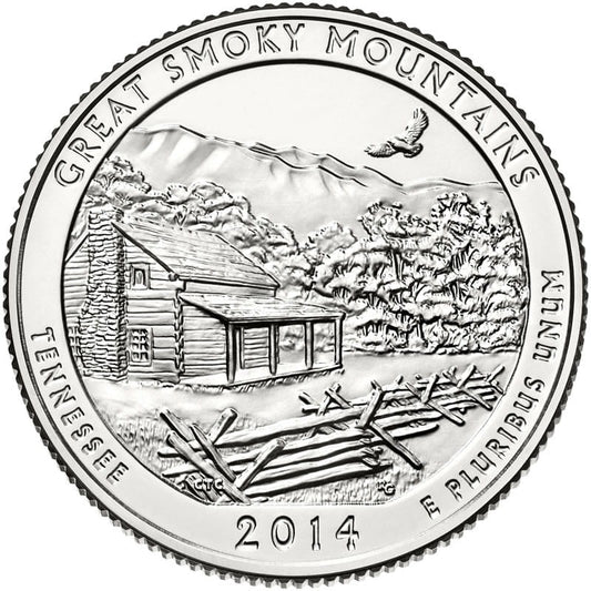 USA 25 c Park  Great Smoky Mountains 2014  nr 21