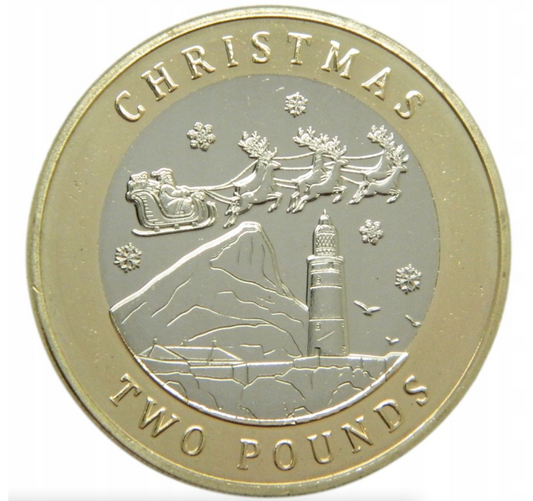 Gibraltar 2 funty Christmas 2024