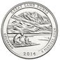 USA 25 c Park narodowy Great Sand Dunes 2014 nr 24