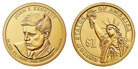USA 1 $ John F. Kennedy 2015 nr 35