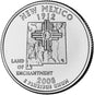 USA 25 c New Mexico 2008