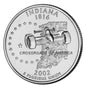 USA 25 c Indiana 2002