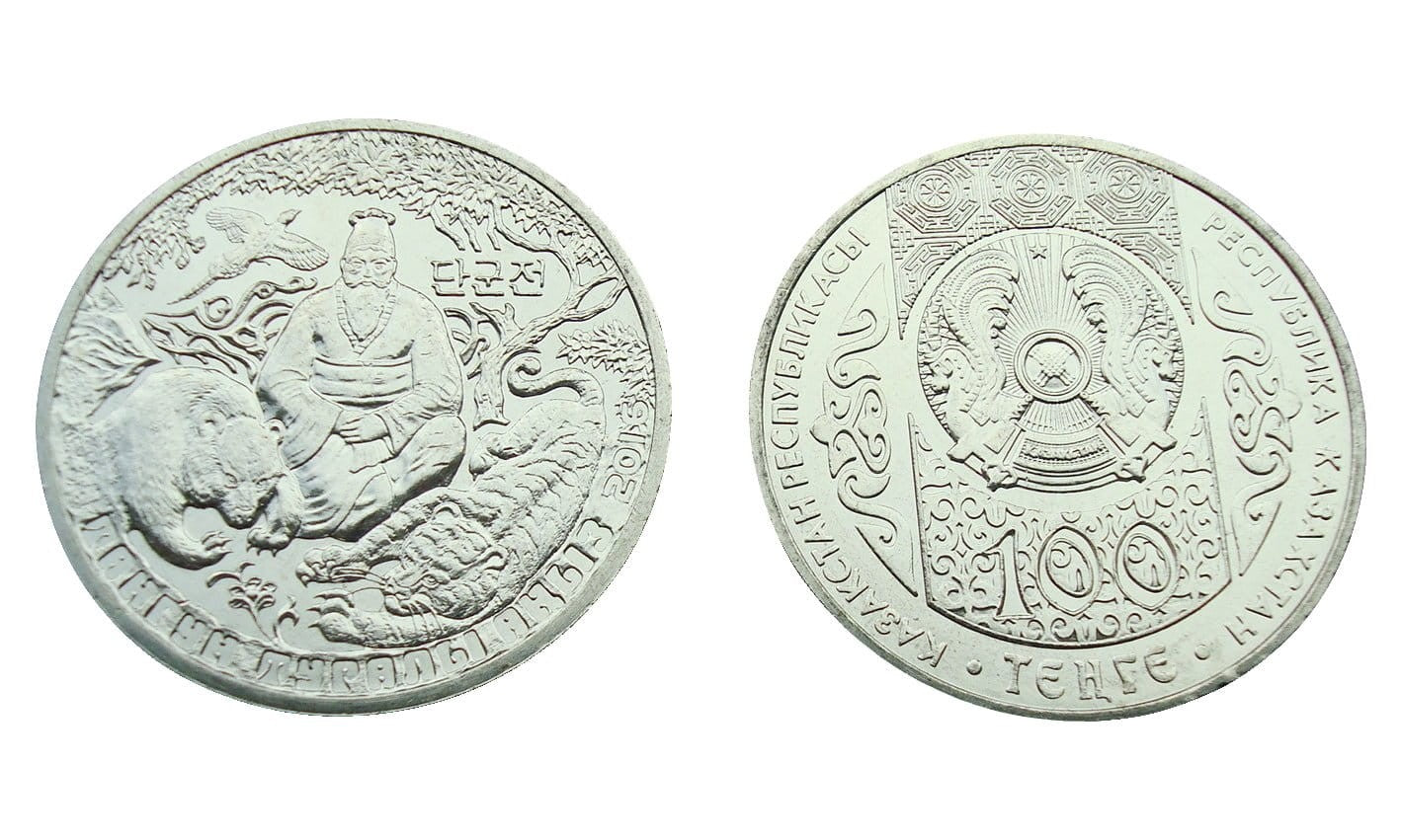 Kazachstan 100 tenge Bajka o Tangunie  2016