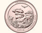 USA 25 c Park narodowy Shawnee 2016 nr 31 24k Au