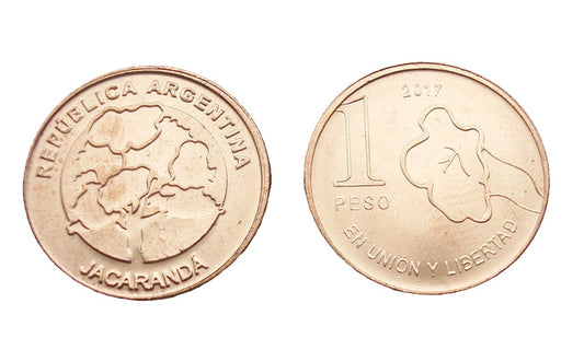 Argentyna 1 peso Jacaranda 2017