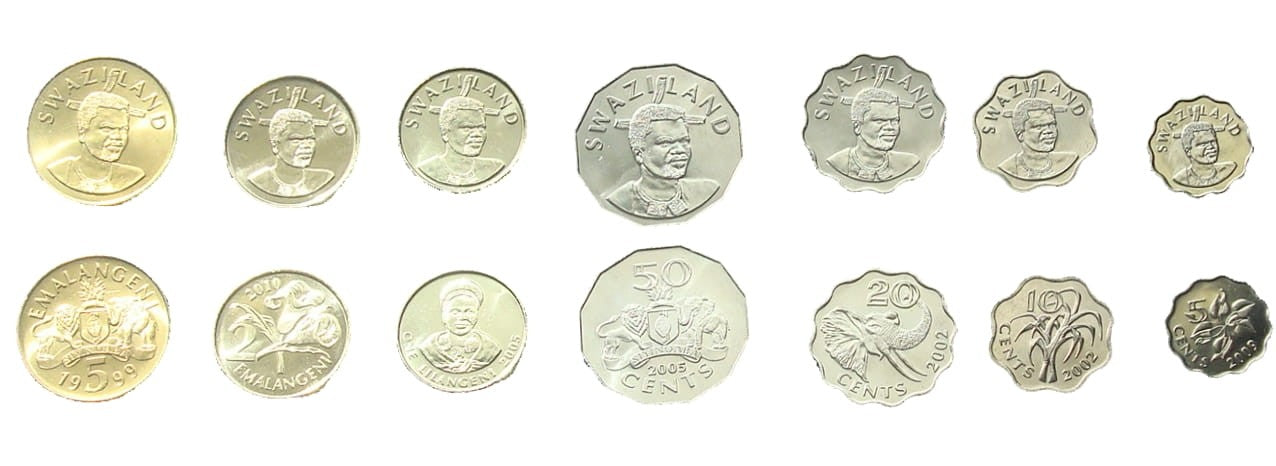 Zestaw menniczy Swaziland x 7