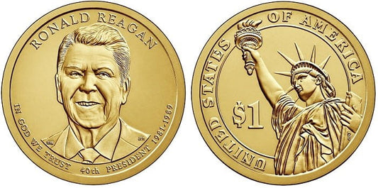 USA 1 $ Ronald Reagan 2016 nr 39
