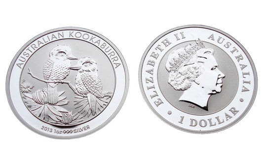 Australia 1$ Kookaburra 2013 1 Oz Ag.999