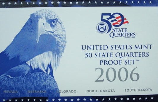 USA Proof set 5 x 25c Stany 2006 "S"