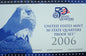 USA Proof set 5 x 25c Stany 2006 "S"