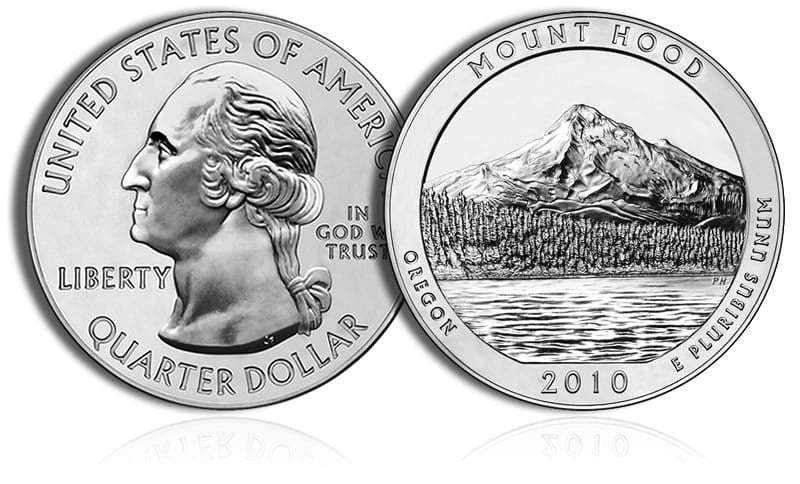 USA 25 c Park Narodowy Mount Hood  nr 5  2010
