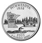 USA 25 c Minnesota 2005