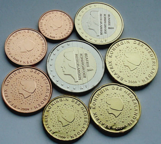 Euro set HOLANDIA zestaw menniczy x 8 2009