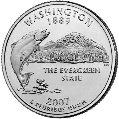 USA 25 c Washington 2007