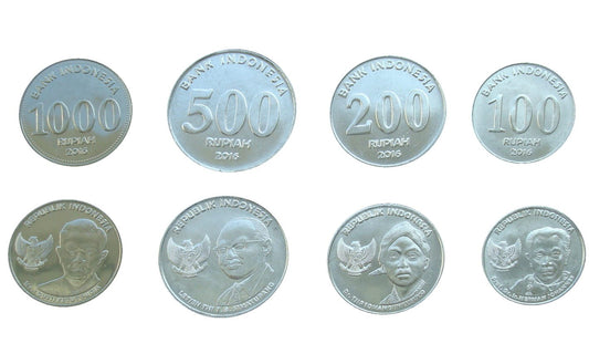 Zestaw menniczy Indonezja x 4 2016